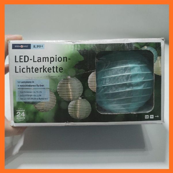 Светодиодная гирлянда на батарейках LED Ideen Welt 2.7 м 07123 фото