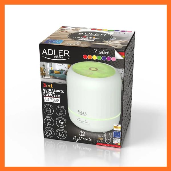 Ультразвуковой ароматический диффузор USB 3in1 ADLER AD 7968 AD 7968 фото