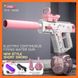 Аккумуляторный водяной пистолет Vector Water Gun Розовый с большой обоймой барабан  010063 фото 2