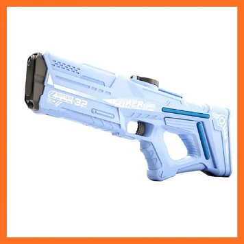 Электрический водный пистолет на аккумуляторе Electric Water Gun Синий 010019 фото