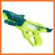 Водяной пистолет на аккумуляторе Акула Water Gun зеленый, рожевий 010028 фото 3