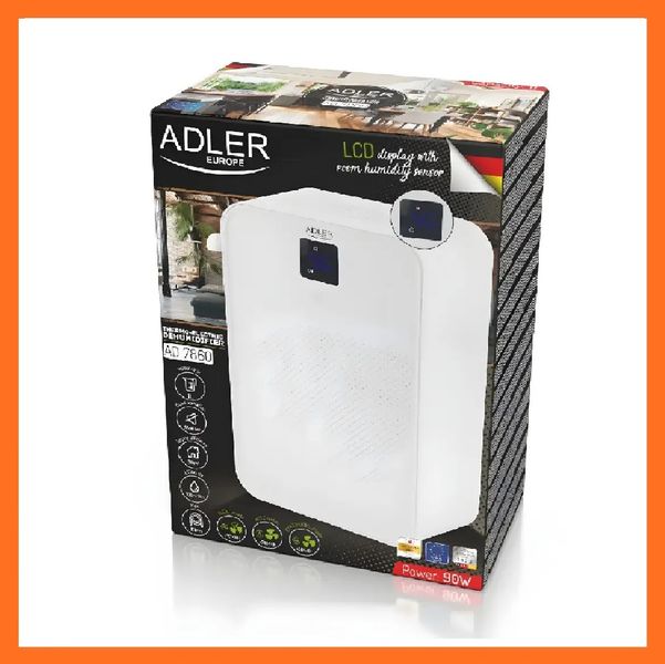 Осушитель воздуха от плесени Adler AD 7860 White 150 W Влагопоглотитель воздуха (Осушитель воздуха для шкафа) AD 7860  фото