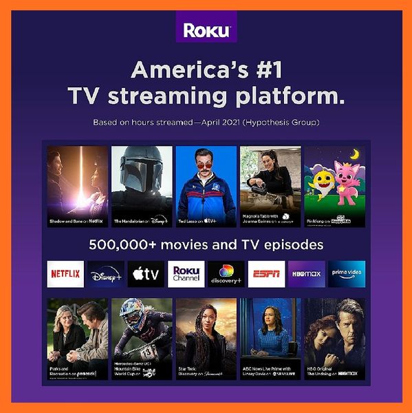 Медіаплеєр приставка для телевізора Smart TV Roku Express HD 09003 фото